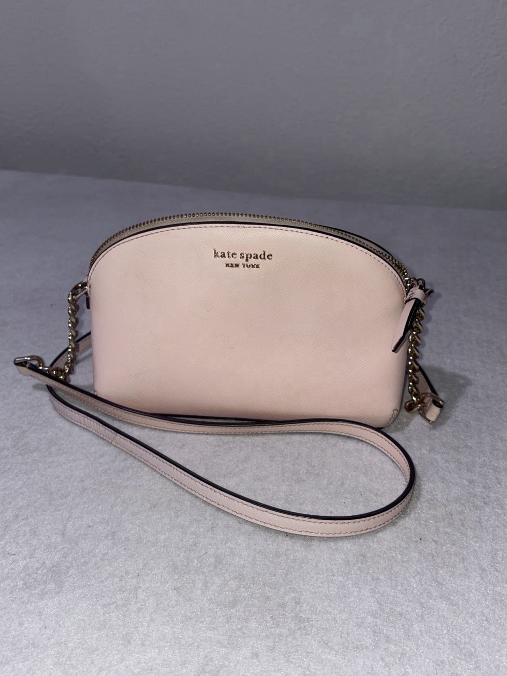 kate spade Blush Pink Pebble Leather Crossbody